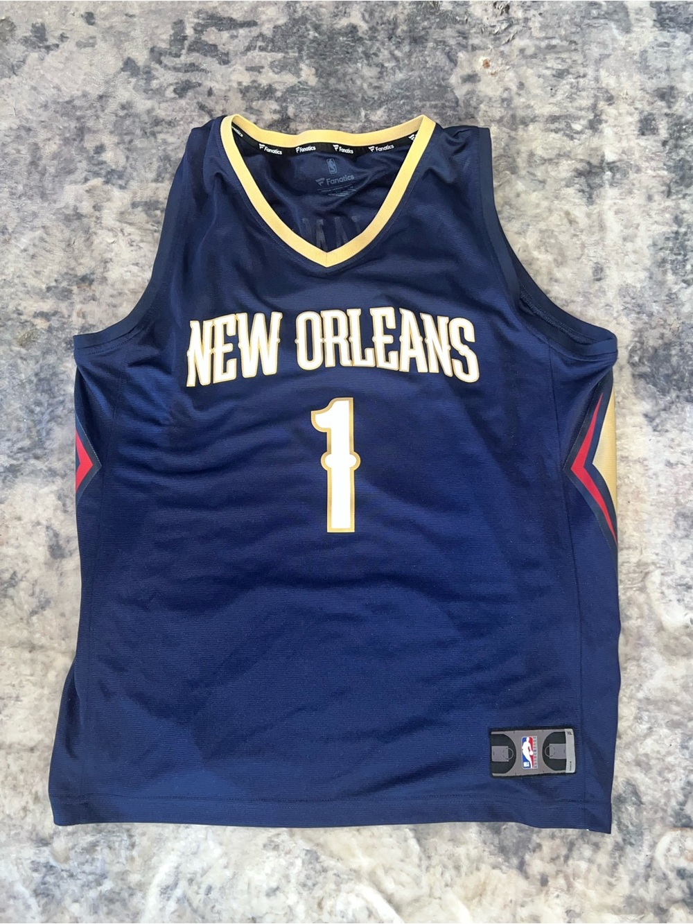 New Orleans Pelicans Zion Williamson Fanatics Player Replica Jersey XL